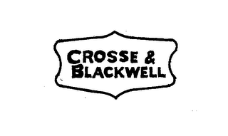 CROSSE & BLACKWELL