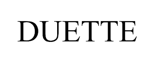 DUETTE trademark