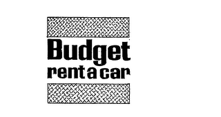 BUDGET RENT A CAR