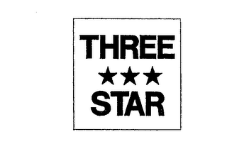 THREE STAR trademark