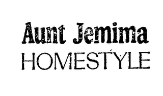 AUNT JEMIMA HOMESTYLE