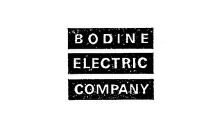 BODINE ELECTRIC COMPANY