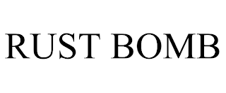 RUST BOMB trademark