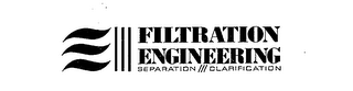 FILTRATION ENGINEERING SEPARATION///CLARIFICATION