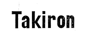 TAKIRON trademark