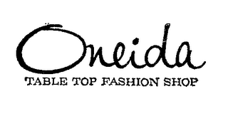 ONEIDA TABLE TOP FASHION SHOP