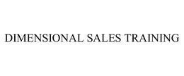 DIMENSIONAL SALES TRAINING trademark