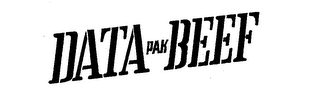 DATA PAK BEEF trademark