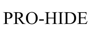 PRO-HIDE trademark