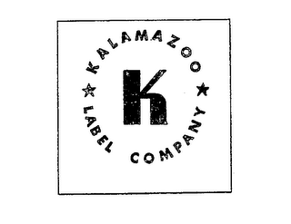 KALAMAZOO LABEL COMPANY K