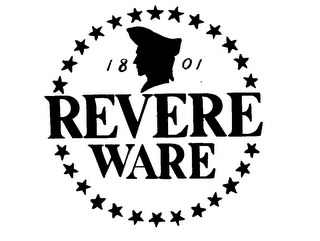 REVERE WARE 1801 trademark