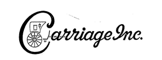 CARRIAGE INC.