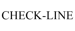 CHECK-LINE trademark
