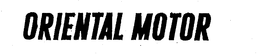 ORIENTAL MOTOR trademark