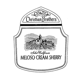 THE CHRISTIAN BROTHERS SELECT CALIFORNIA MELOSO CREAM SHERRY