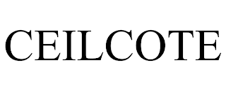 CEILCOTE trademark