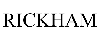 RICKHAM trademark