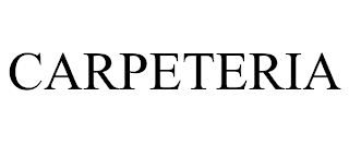 CARPETERIA trademark