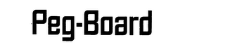 PEG-BOARD trademark