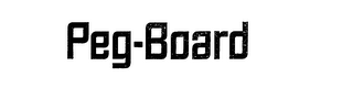 PEG-BOARD trademark