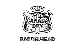 CANADA DRY BARRELHEAD