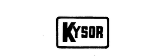 KYSOR trademark