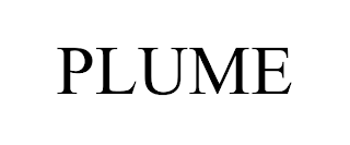 PLUME trademark