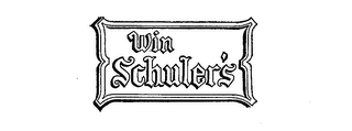 WIN SCHULER'S trademark