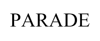 PARADE trademark
