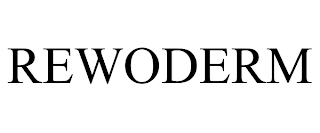 REWODERM trademark