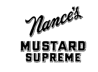 NANCE'S MUSTARD SUPREME