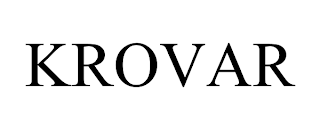 KROVAR trademark