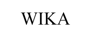 WIKA trademark