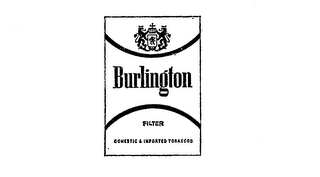 BURLINGTON DOMESTIC & IMPORTED TOBACCOS FILTER