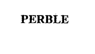 PERBLE trademark