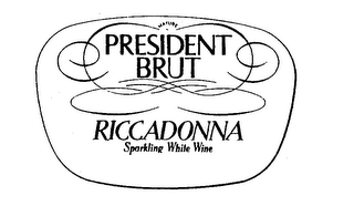 PRESIDENT BRUT RICCADONNA SPARKLING WHITE WINE