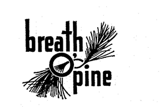 BREATH O'PINE trademark