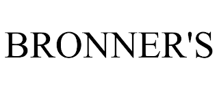 BRONNER'S trademark