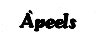 A'PEELS trademark