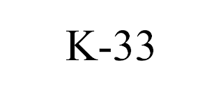 K-33 trademark