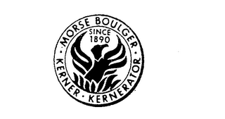 MORSE BOULGER KERNER KERNERATOR SINCE 1890