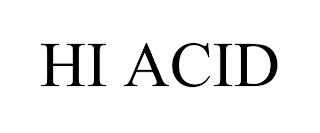 HI ACID trademark