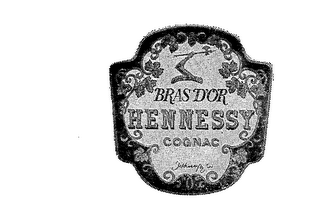 BRAS D'OR HENNESSY COGNAC JAS. HENNESSY &amp; CO. trademark
