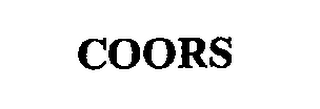 COORS trademark