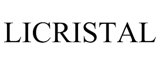 LICRISTAL trademark