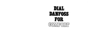 DIAL DANFOSS FOR COMFORT