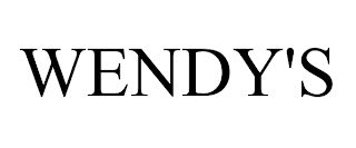 WENDY'S trademark
