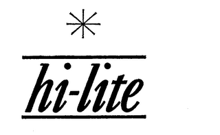 HI-LITE trademark