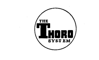 THE THORO SYSTEM trademark