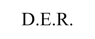 D.E.R. trademark